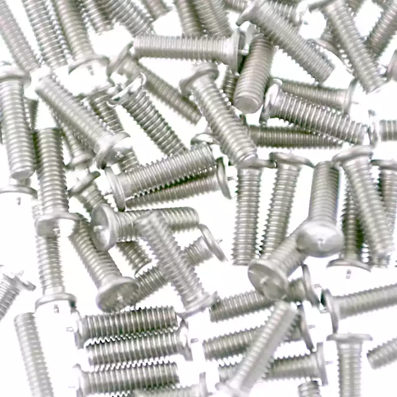 Stainless Steel CD Weld Studs M3 x 10mm Length (A2 spec.)