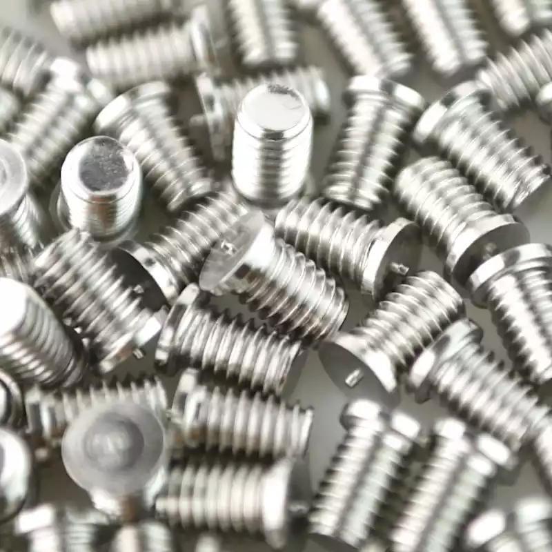 Stainless Steel CD Weld Studs M6 x 8mm Length (A2 spec.)