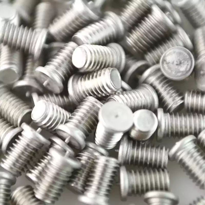 Stainless Steel CD Weld Studs M6 x 10mm Length (A2 spec.)