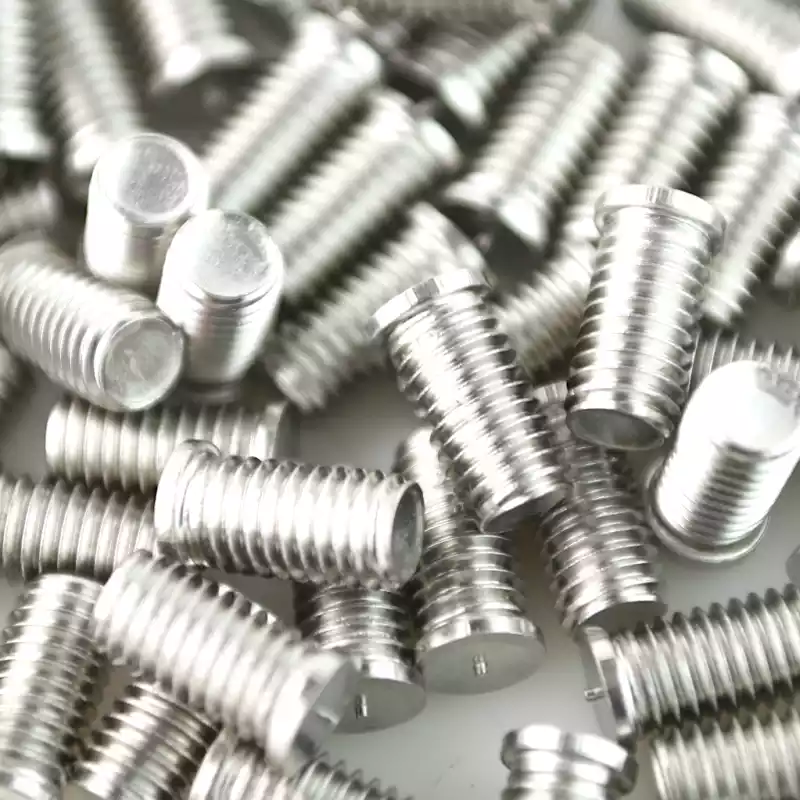 Stainless Steel CD Weld Studs M8 x 16mm Length (A2 spec.)