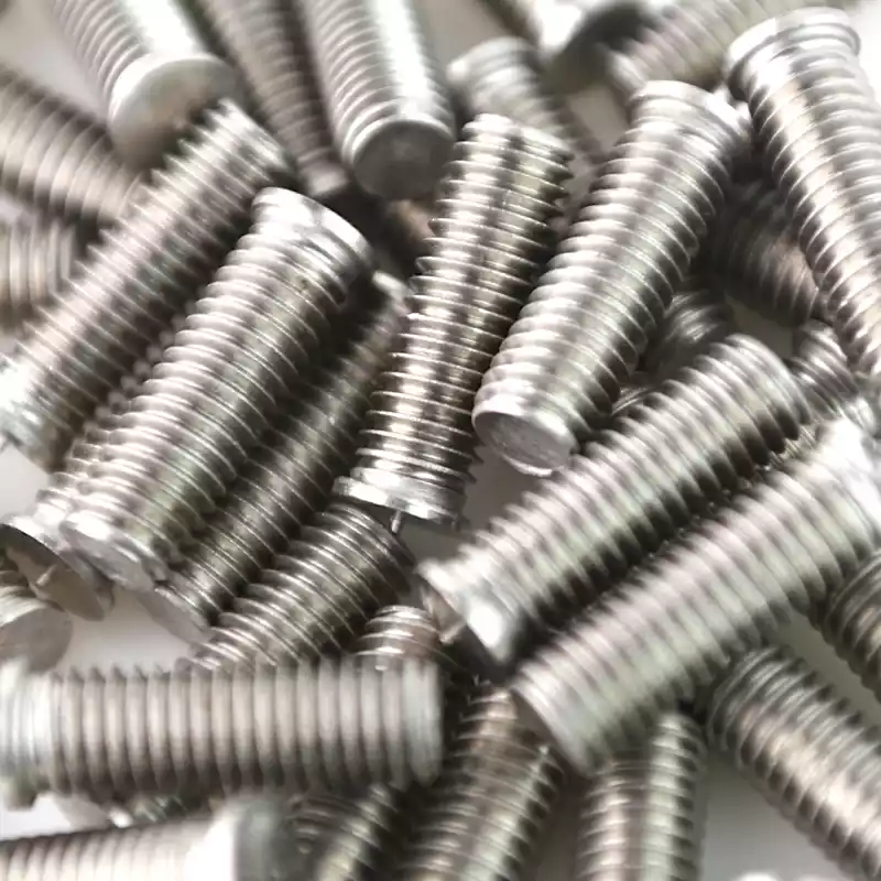 Stainless Steel CD Weld Studs M8 x 25mm Length (A2 spec.)