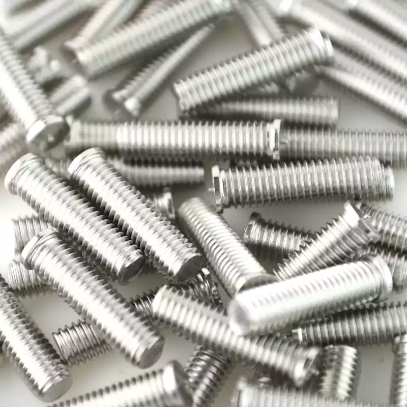 Stainless Steel CD Weld Studs M8 x 30mm Length (A2 spec.)