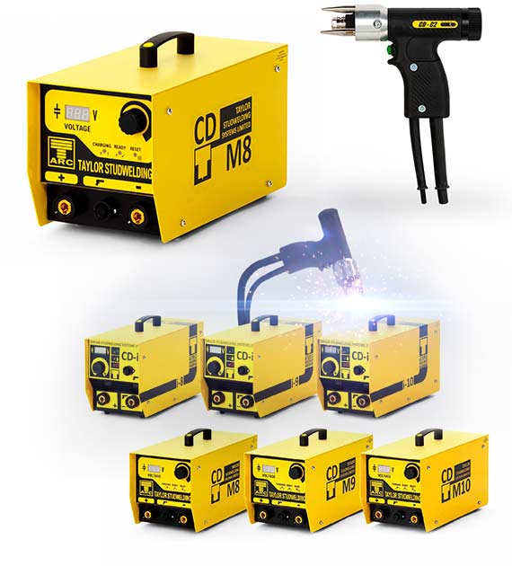 range of cd studwelding equipment