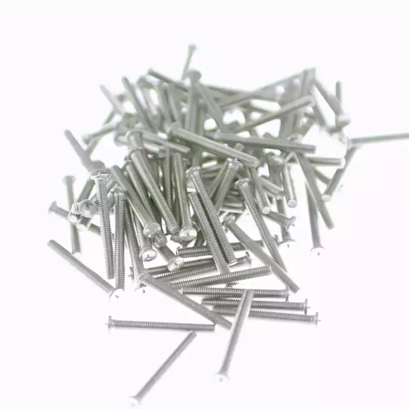 Product image extreme close up of Stainless Steel CD Weld Studs M3 x 25mm Length (A2 spec.)