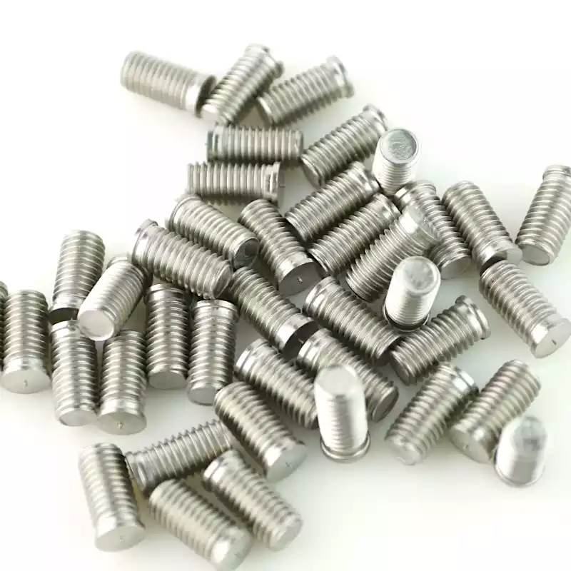 Product image extreme close up of Stainless Steel CD Weld Studs M10 x 20mm Length (A2 spec.)