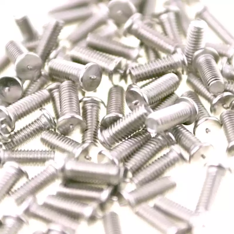 Stainless Steel CD Weld Studs M3 x 8mm Length (A2 spec.)
