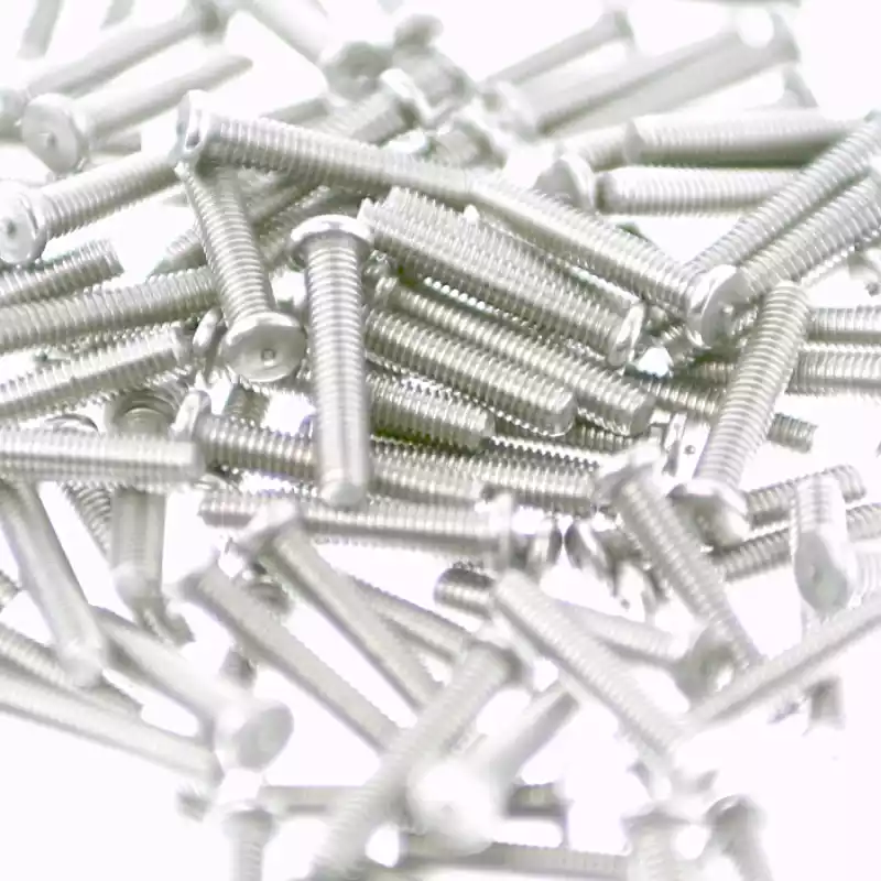 Stainless Steel CD Weld Studs M3 x 16mm Length (A2 spec.)