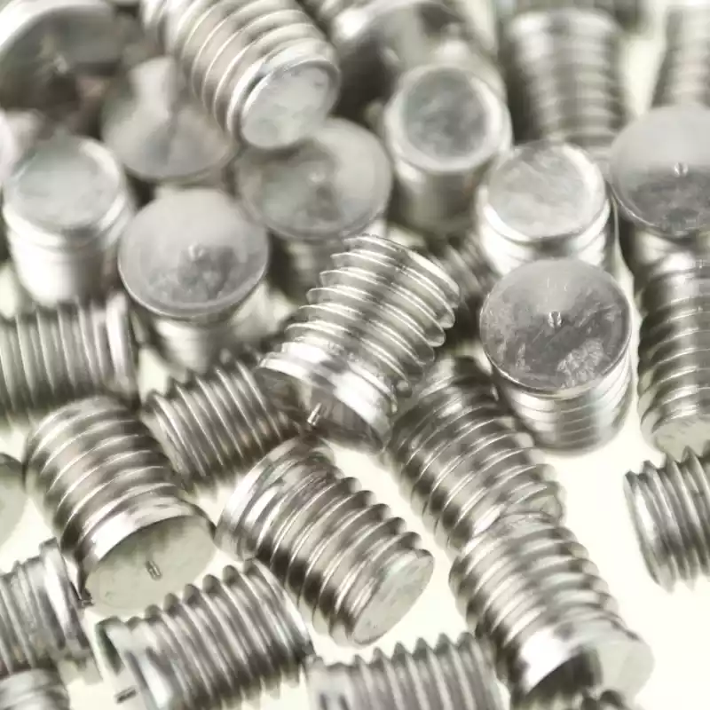 Stainless Steel CD Weld Studs M10 x 12mm Length (A2 spec.)